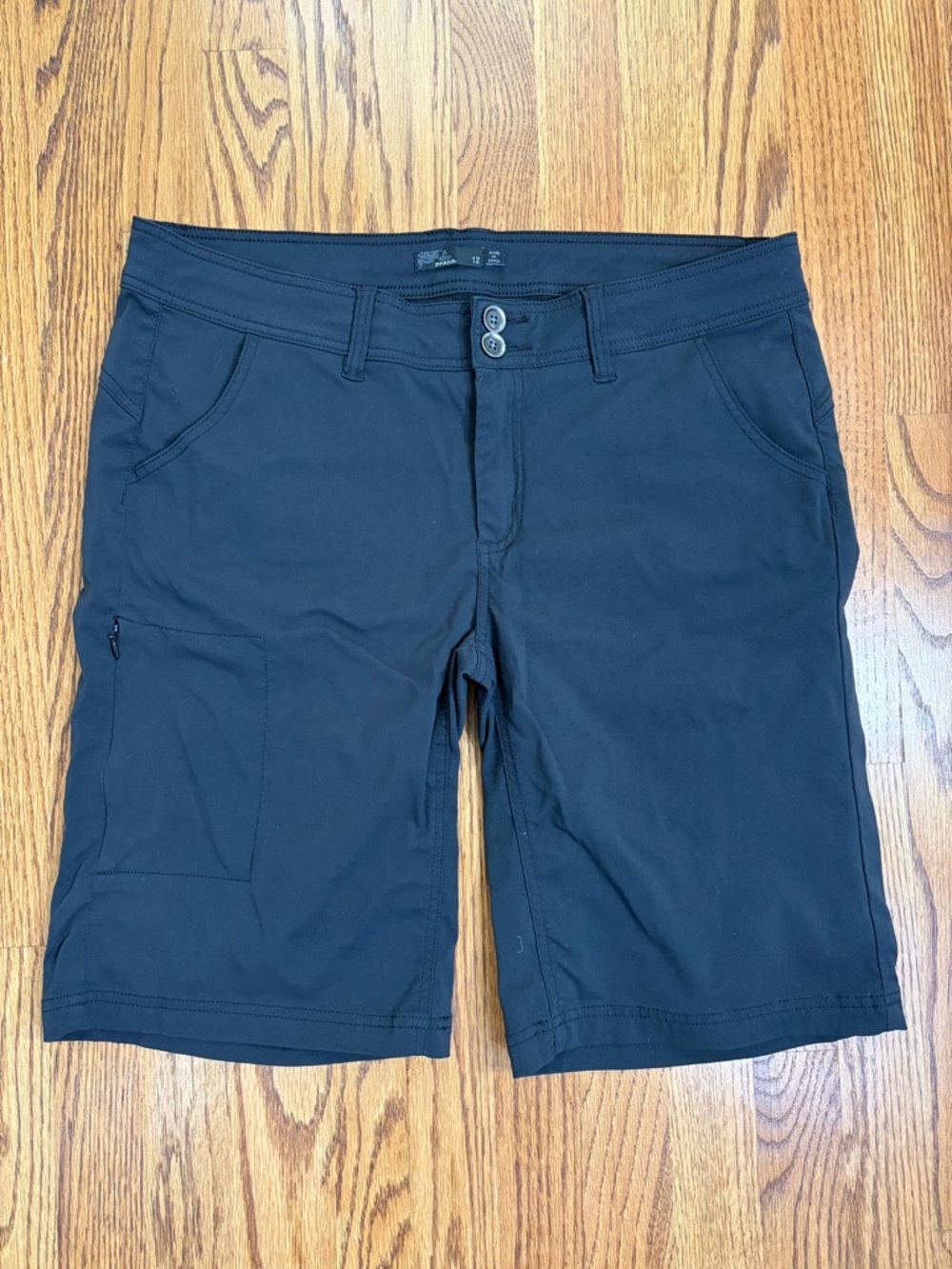 prAna Halle Hiking Shorts Black - Picture 2 of 8
